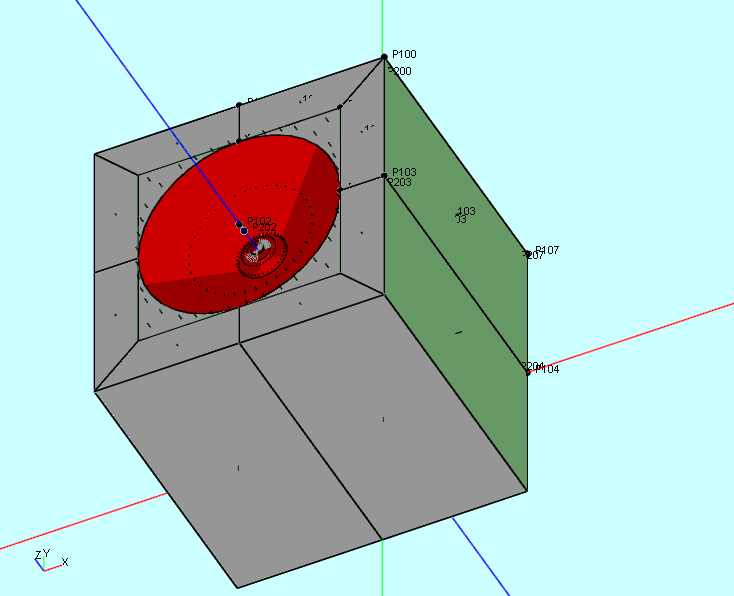 Model of Subwoofer in ABEC 3